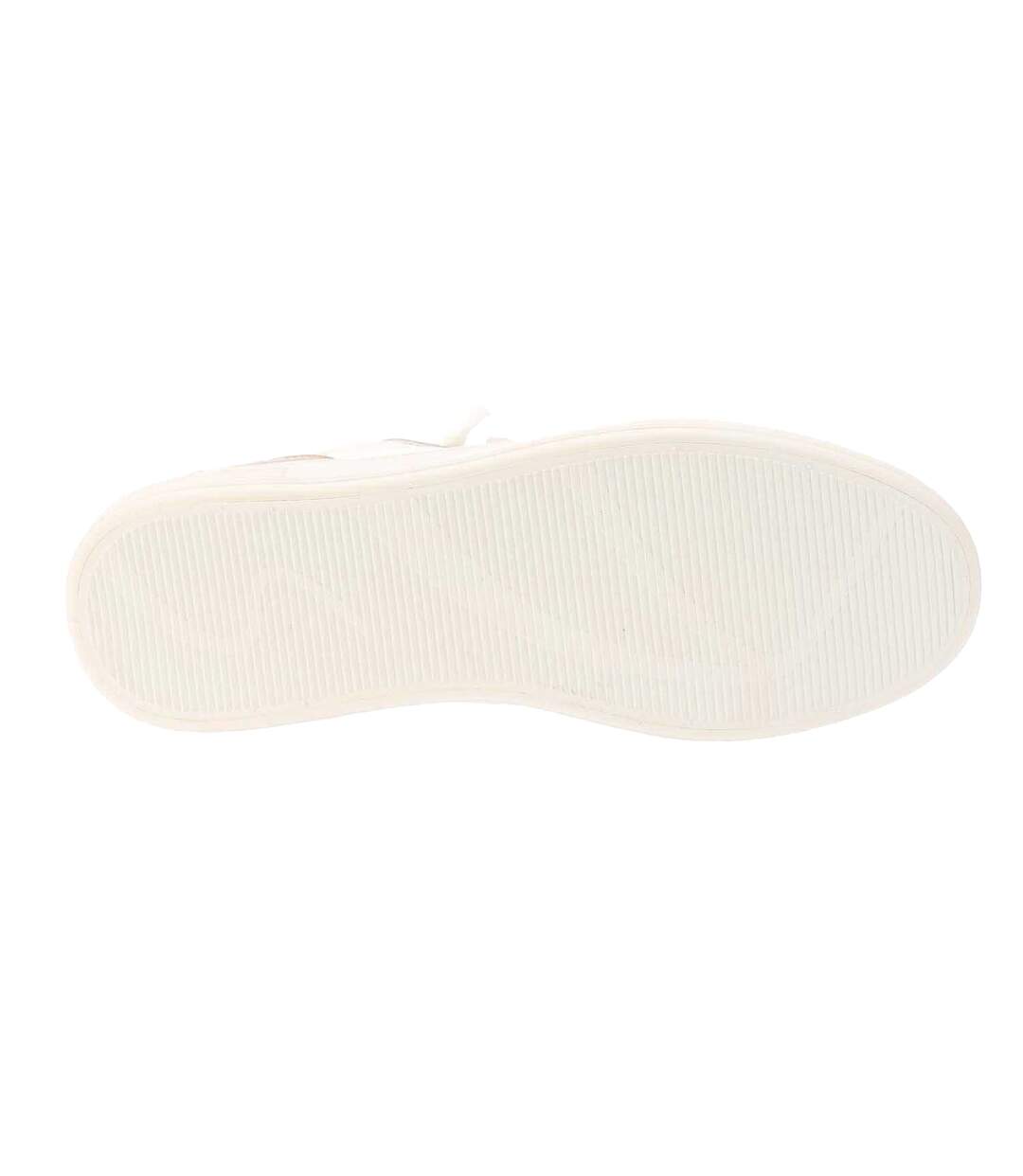 Baskets Zap Femme Blanc Jaune Or Rocket Dog-4