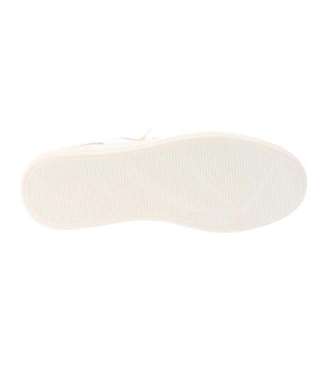 Baskets Zap Femme Blanc Jaune Or Rocket Dog