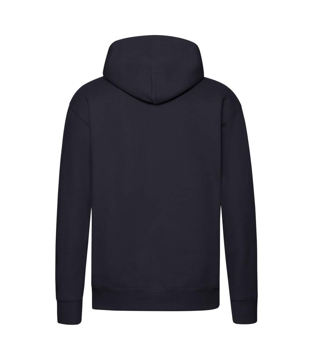 Sweat À Capuche Premium Homme Bleu Marine Sombre Fruit Of The Loom-2