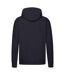 Sweat À Capuche Premium Homme Bleu Marine Sombre Fruit Of The Loom-2