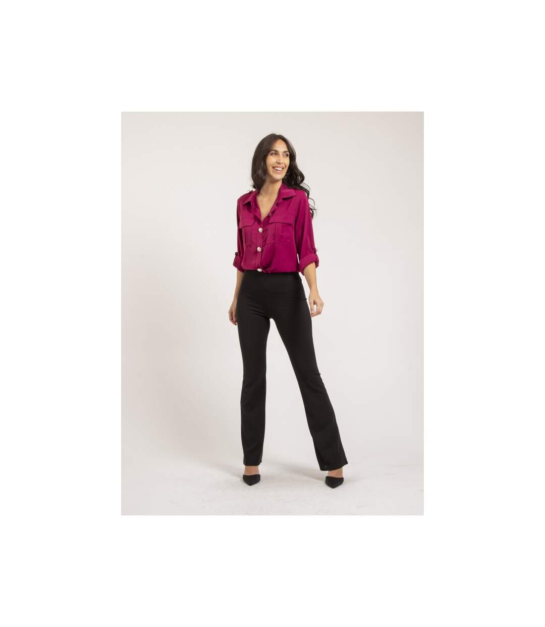 Chemise courte ORELIE - Dona X Lisa-4