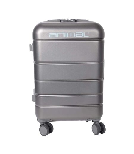 Valise Voyage Taille Unique Gris Animal