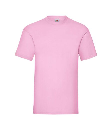 T-shirt Valueweight Homme Rose Clair Fruit Of The Loom