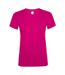 SOLS Womens/Ladies Regent Short Sleeve T-Shirt (Fuchsia) - UTPC2792