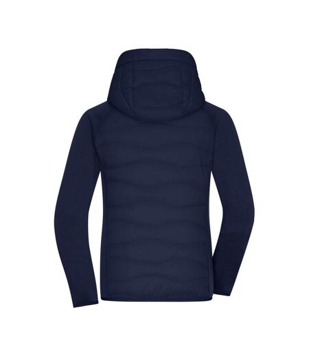 Veste Hybride Femme Bleu Marine James And Nicholson