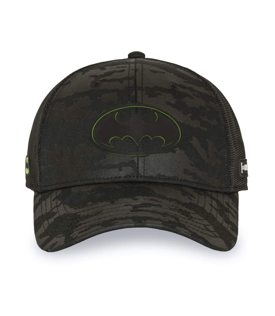 Casquette baseball premium avec filet et patch Dc Comics Neon Logo Capslab-2