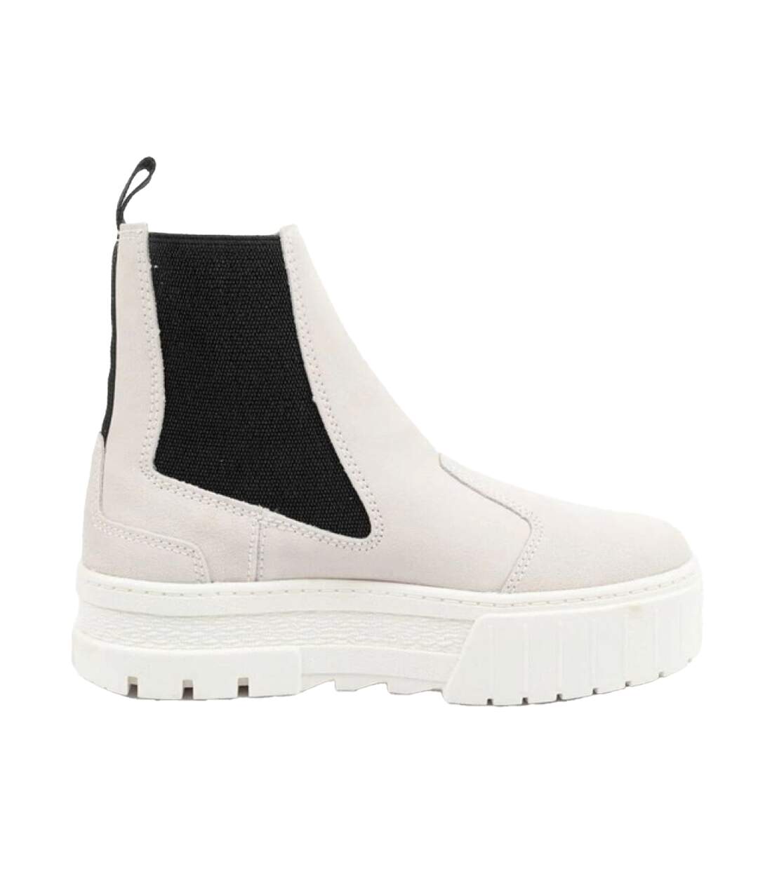 Bottines Chelsea Mayze Femme Blanc Noir Puma-4