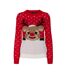 Pull Rouge Femme Vero Moda Xmas - L