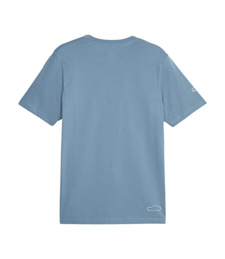 T-shirt bleu homme puma graphic 621026 - l