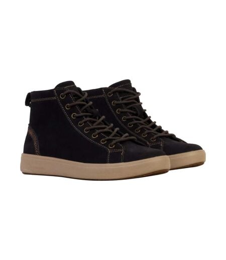 Basket Montante Cuir Natural World