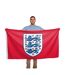 Three Lions Flag One Size White England-1