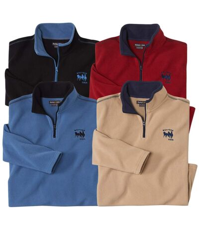 4er-Set Microfleece-Pullover Wild Country