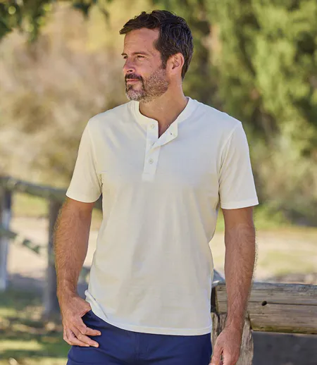 3er-Pack Henleyshirts 