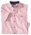 Men's Pink Short Sleeve Shirt Atlas For Men