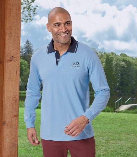 2er-Pack Poloshirts Mountain