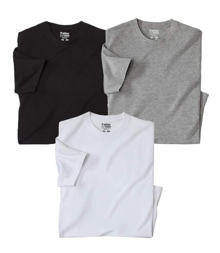 Lot de 3 Tee-Shirts Unis