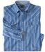 Men's Blue Wyoming Striped Shirt