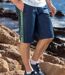 Men's Navy Sporty Shorts 
