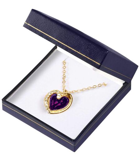 Women's Crystal Heart Necklace