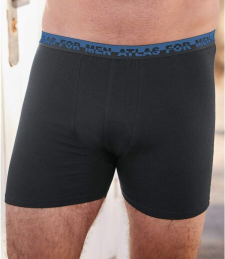 Lot de 6 Boxers Noirs
