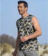 3er-Pack ärmellose T-Shirts Sport Atlas For Men
