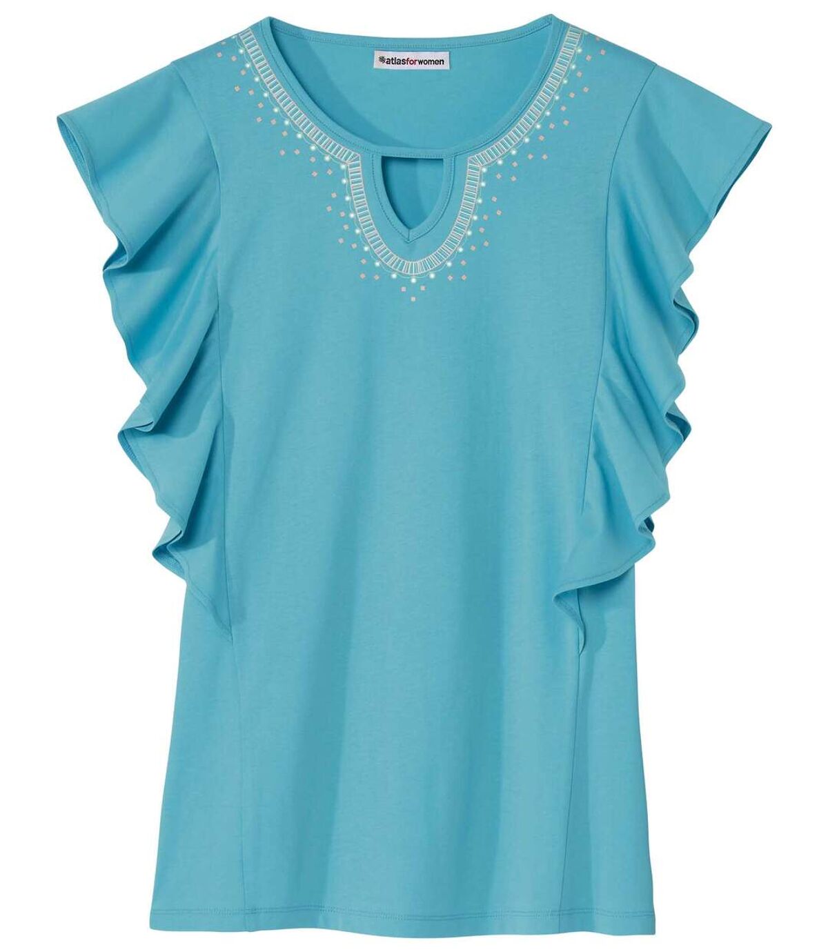 Women's Turquoise T-Shirt Atlas For Men