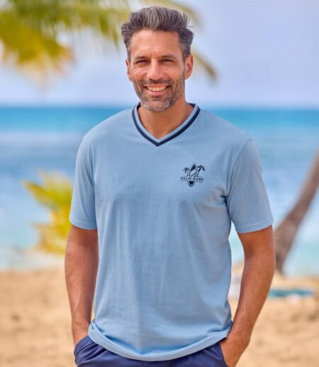 Lot de 3 Tee-shirts Col V 