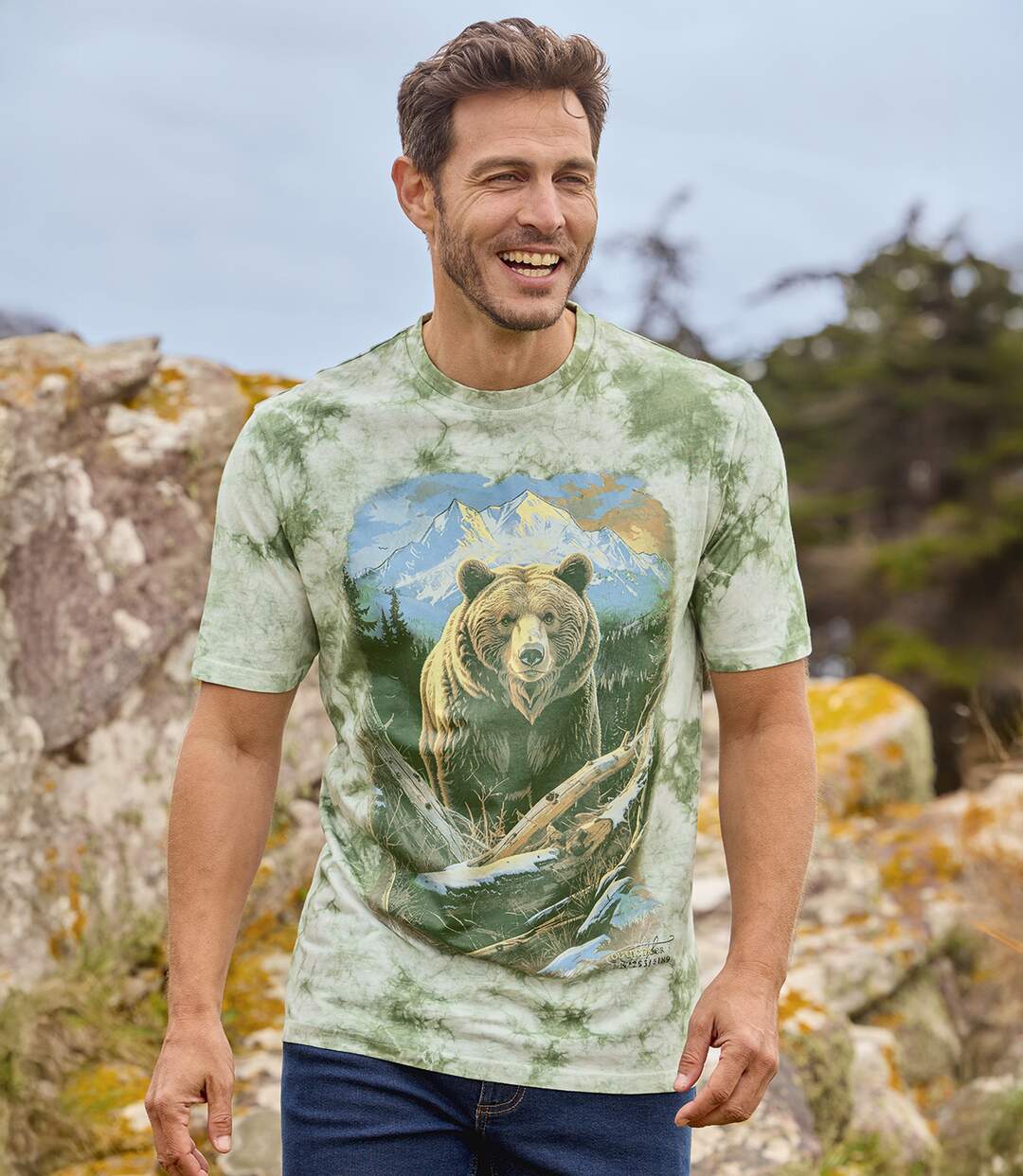 Le Tee-Shirt Tie and Dye Ours-2