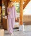 Women's Printed Pyjama Set with Elasticated Waist