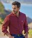 La Chemise en Popeline à Micromotifs-1