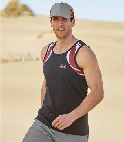 Free Assembly Men's Tri-Colorblocked Tank Top 