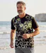 Pack of 2 Men's Printed T-Shirts - Khaki Black-5