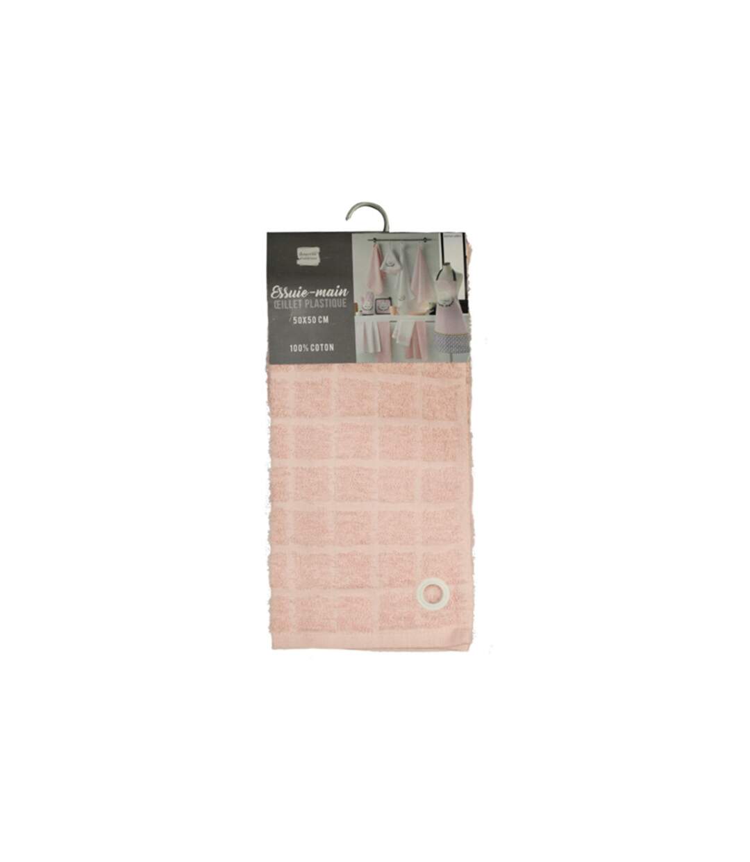 Essuie-Main Kitchen Addict 50x50cm Rose-3