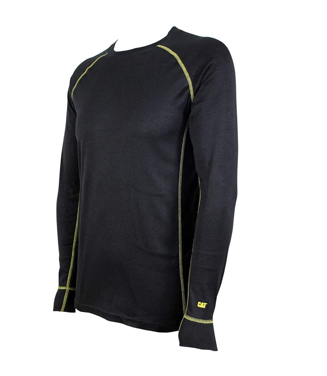 Haut Thermique Homme Noir Caterpillar-2