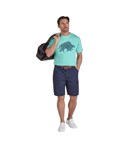 T-shirt Motif/style Taureau High Build Homme Menthe Raging Bull