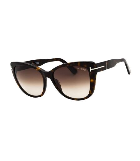 Womens/ladies Roviex Sunglasses One Size Dark Havana Brown Tom Ford