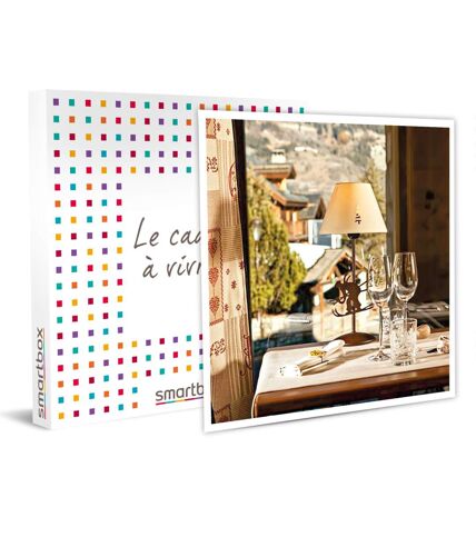 SMARTBOX - Dîner au restaurant Azimut, étoilé au Guide MICHELIN 2022 à Courchevel - Coffret Cadeau Gastronomie