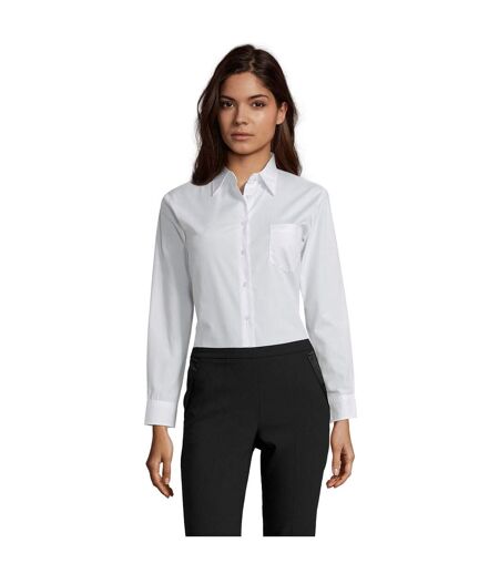 Blouse Executive Femme Blanc SOLS