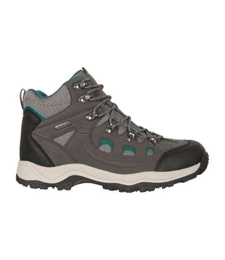 Womens/ladies Adventurer Waterproof Walking Boots Dark Grey Mountain Warehouse
