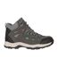 Womens/ladies Adventurer Waterproof Walking Boots Dark Grey Mountain Warehouse-4