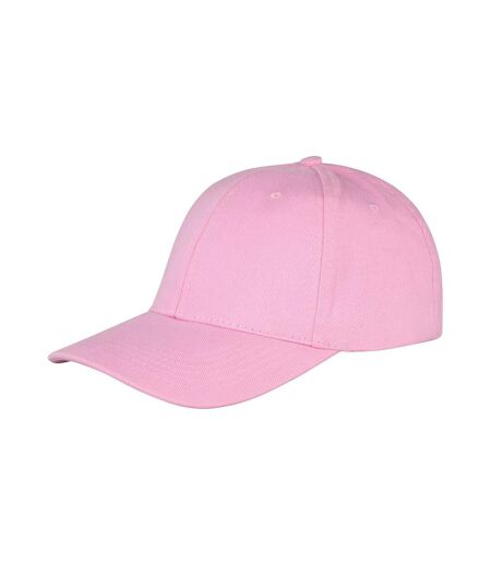 Result Headwear Unisex Adult Memphis Brushed Cotton Cap (Pink) - UTPC5745