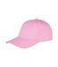 Casquette memphis adulte rose Result Headwear-1