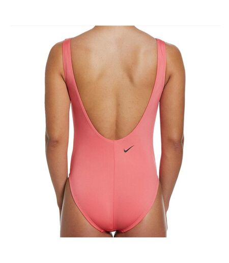 Maillot de bain 1 piece Rose Femme Nike U-back - XS