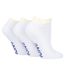 3 Paires Chaussettes de Diabetiques Sneaker Coton-1