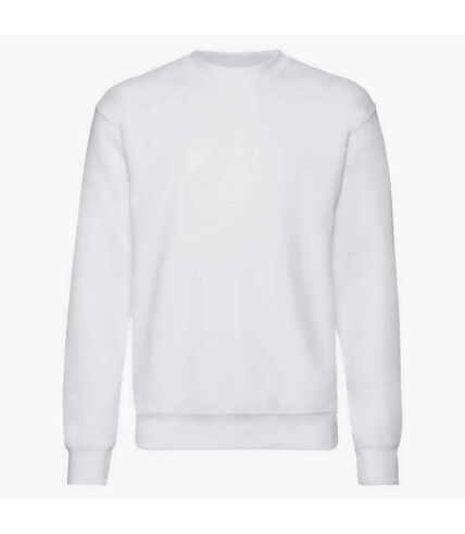 Fruit of the Loom Unisex Adult Classic Drop Shoulder Sweatshirt (White)