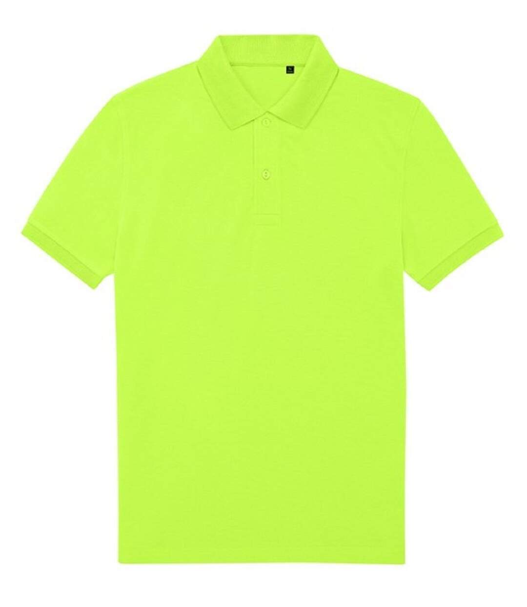 Polo manches courtes - Homme - PU428 - vert lime acide-2