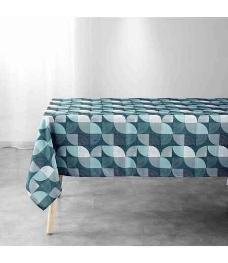 Nappe Imprimée Ambroise 145x240cm Pétrole