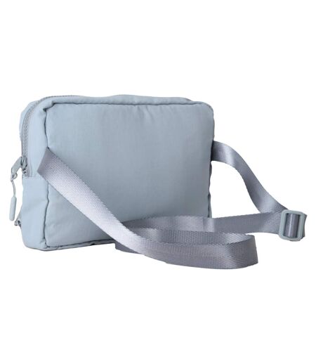 Multi Pocket Crossbody Bag One Size Pale Blue Animal
