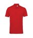 Tri Dri Mens Panelled Short Sleeve Polo Shirt (Fire Red) - UTRW4923