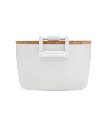 Lekker pp plastic 700ml lunch box one size white MidOcean